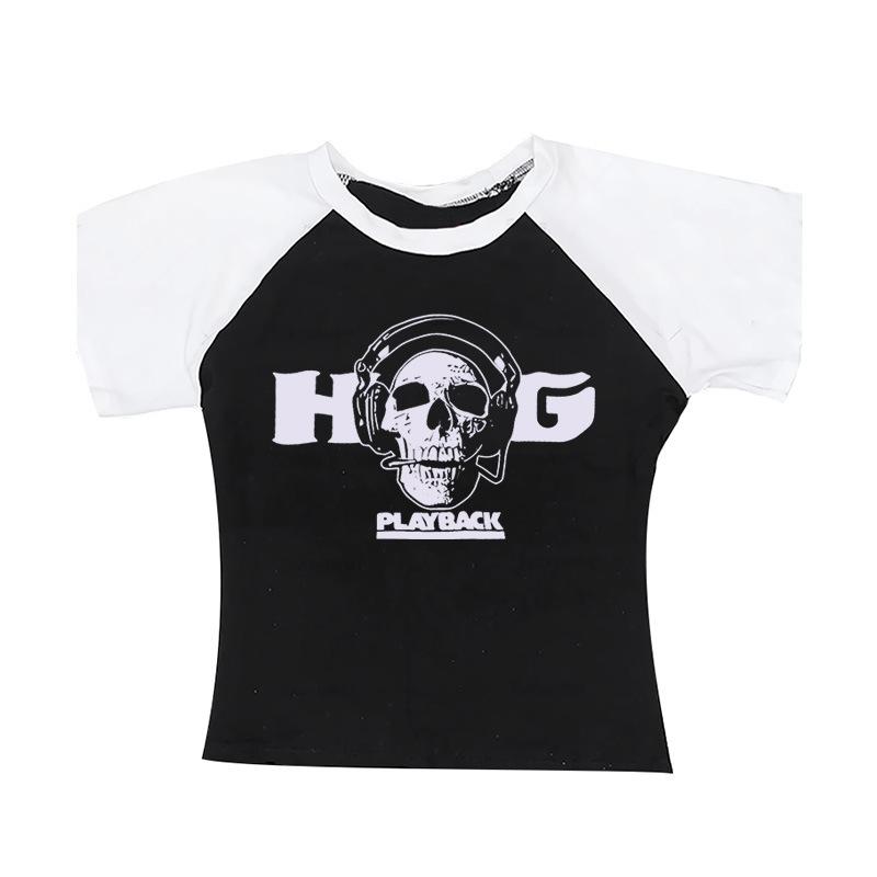 YK Millennium Style Fashion Letter Printed Suspender Vest Spring and Summer New Simple Single Wear Short T-Shirt Inside