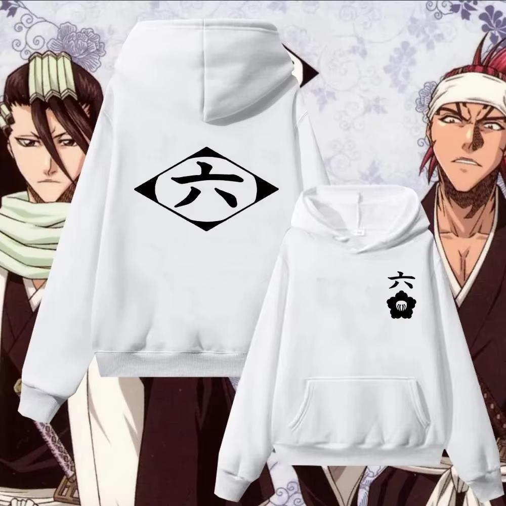 Bleach Hoodie Cosplay Cotton Pullover Sweatshirt Men Women Streetwear Clothes Oversized Unisex Breathable product Breathable