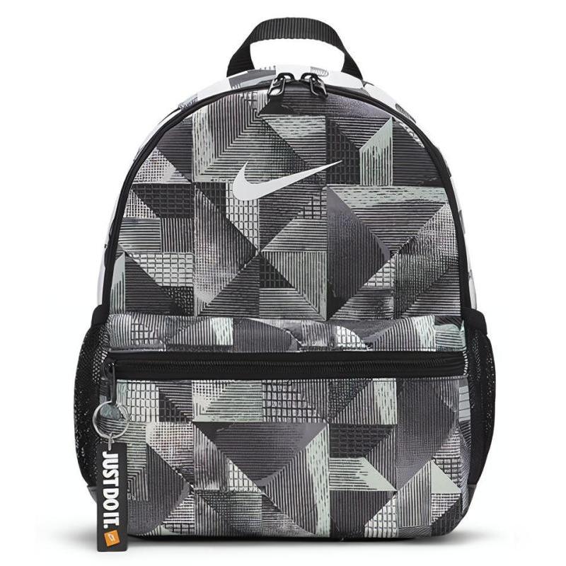 

Nike Polyester Sports Backpack Regular Men s Black Green Lightweight Casual CU8328-010