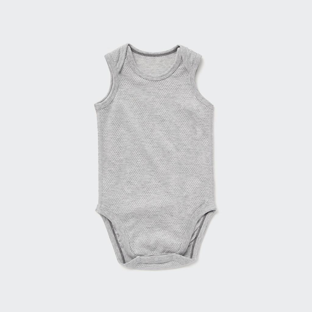 Uniqlo Japan Cotton Mesh Body Suit  Sleeveless 