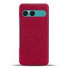 For Sony Xperia 10 VII Phone Case Cloth Texture Anti-Scratch Protective PC Back Cover