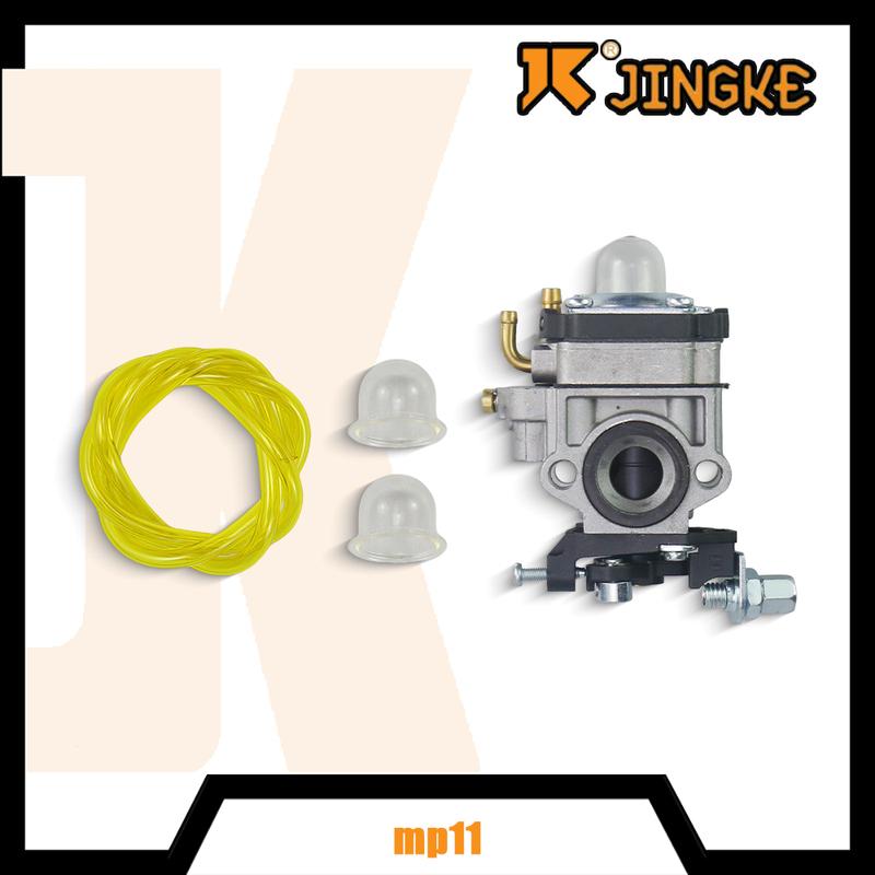 For Walbro TH26 MP11 11mm Chainsaw Brush Cutter Carburetor 1E34F 1E36F WYJ-138 WYK-186 26-33cc Brush Cutter 2-Stroke Engine