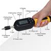 Bit Tester Digital Screwdriver Set Torque Display Meter 10.74-106.21 In-Lbs/1.2-12N. M With Buzzer/LED Light