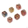 50 /Triangle Ceramic Porcelain Loose Beads DIY Bracelet Jewelry Material