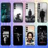 Movie Character John Wick  Phone Case For Samsung Galaxy A73,A72,A71,A70,A52,A51 Others Soft Black Cover