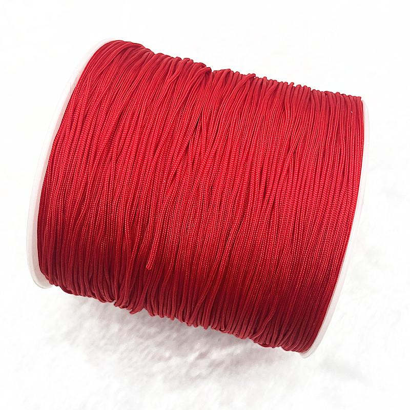 10Meters/lot 1.0mm Nylon Cord Thread Chinese Knot Macrame Cord Bracelet Braided String DIY Tassels Beading String Thread
