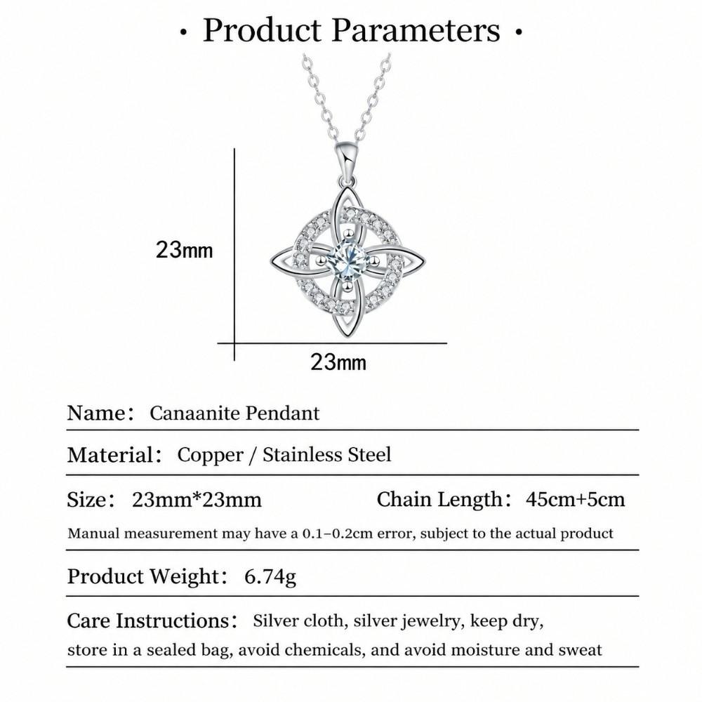 Zircon Gemstone Birthstone Necklace Handmade Amulet Necklace Birthday Anniversary Special Occasion