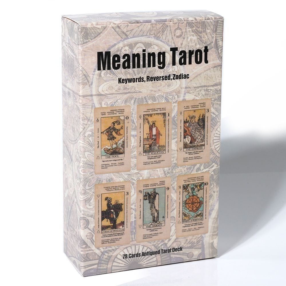 10.3*6cm Meaning Tarot