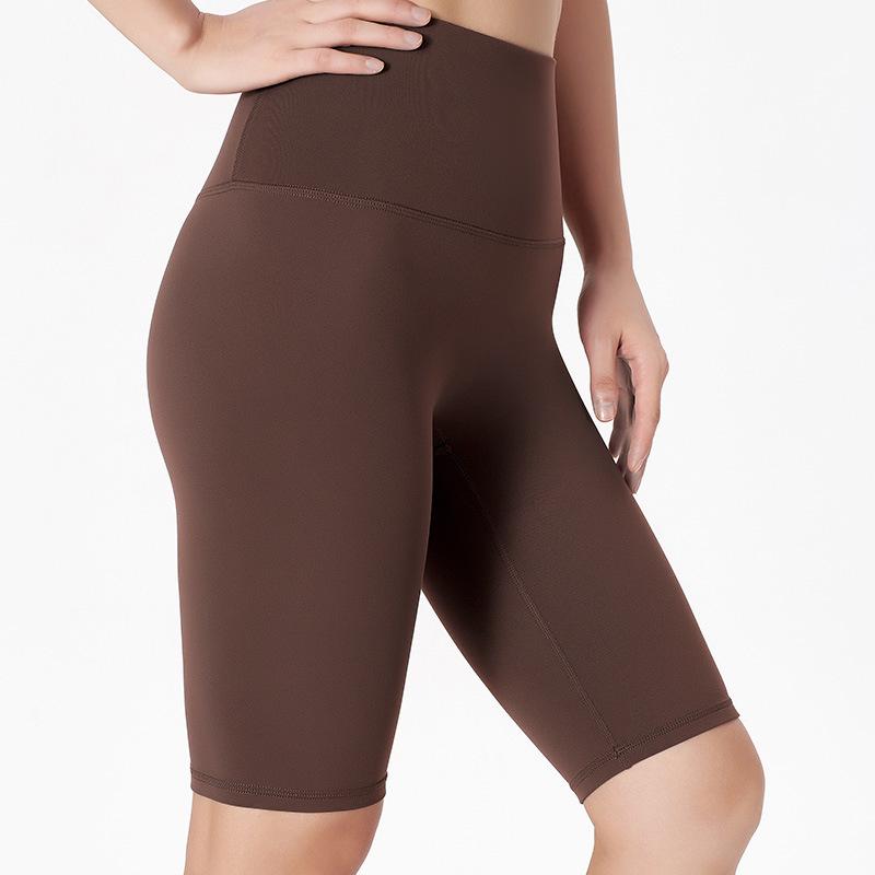 

Бесшовные шорты для йоги с высокой посадкой и эффектом пуш-ап, с задним карманом на поясе M