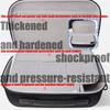 Heavy Duty Controller Storage Box Lightweight Travel Carrying Case with Shoulder Strap for Studio Host Accessories