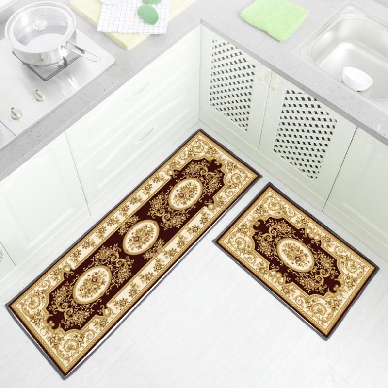 Kitchen Floor Mat Door Mat Long Strip Household Oil Proof Foot Mat Bedroom Entrance Bathroom Non Slip Mat