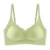 Traceless Latex Underwear for Women Gathered Without Steel Rings, Comfortable Sleep Bra, Integrated Fixed Cup