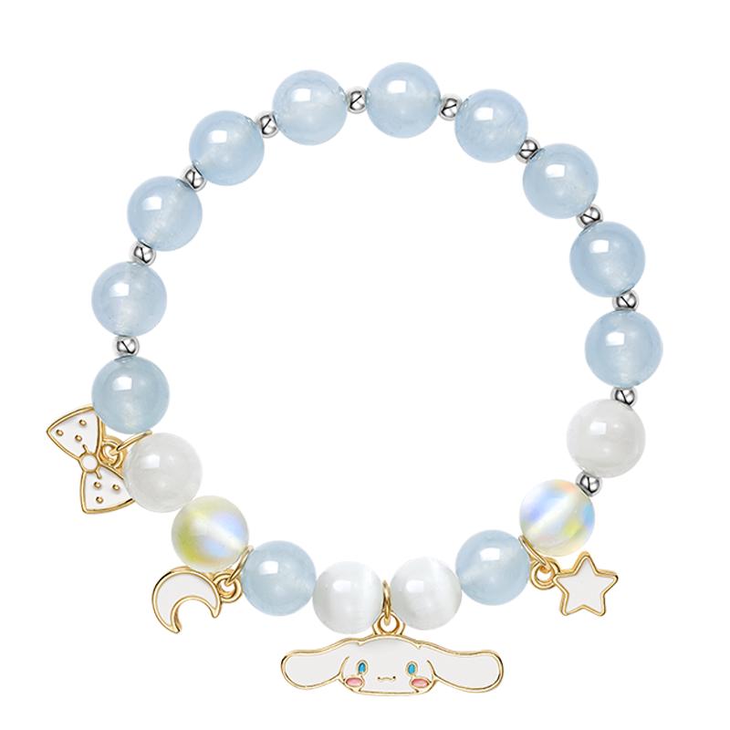 Sanrio Cinnamoroll Crystal Bracelet for Girls