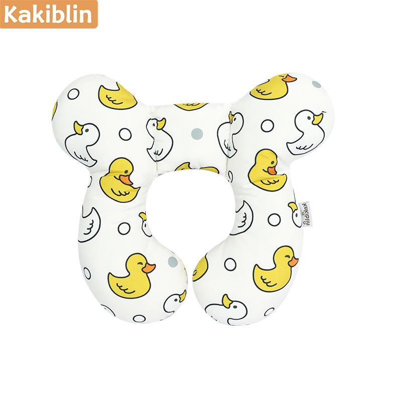 U-Shaped Head Support Pillow for Children's Car Seats and Strollers