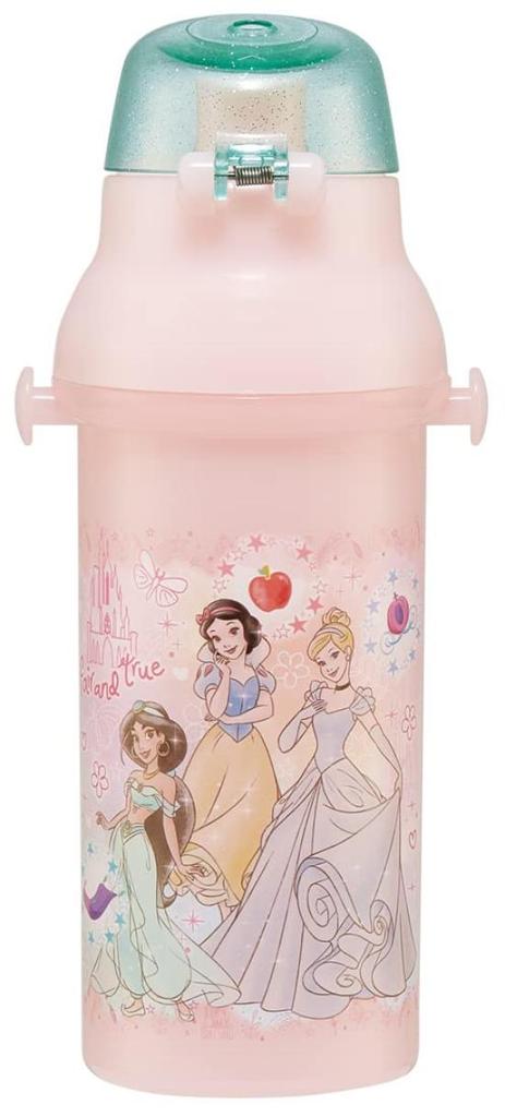 Skater Water Bottle 480ml Princess 23 Children's Girl Plastic Made in Japan PSB5SANAG-A