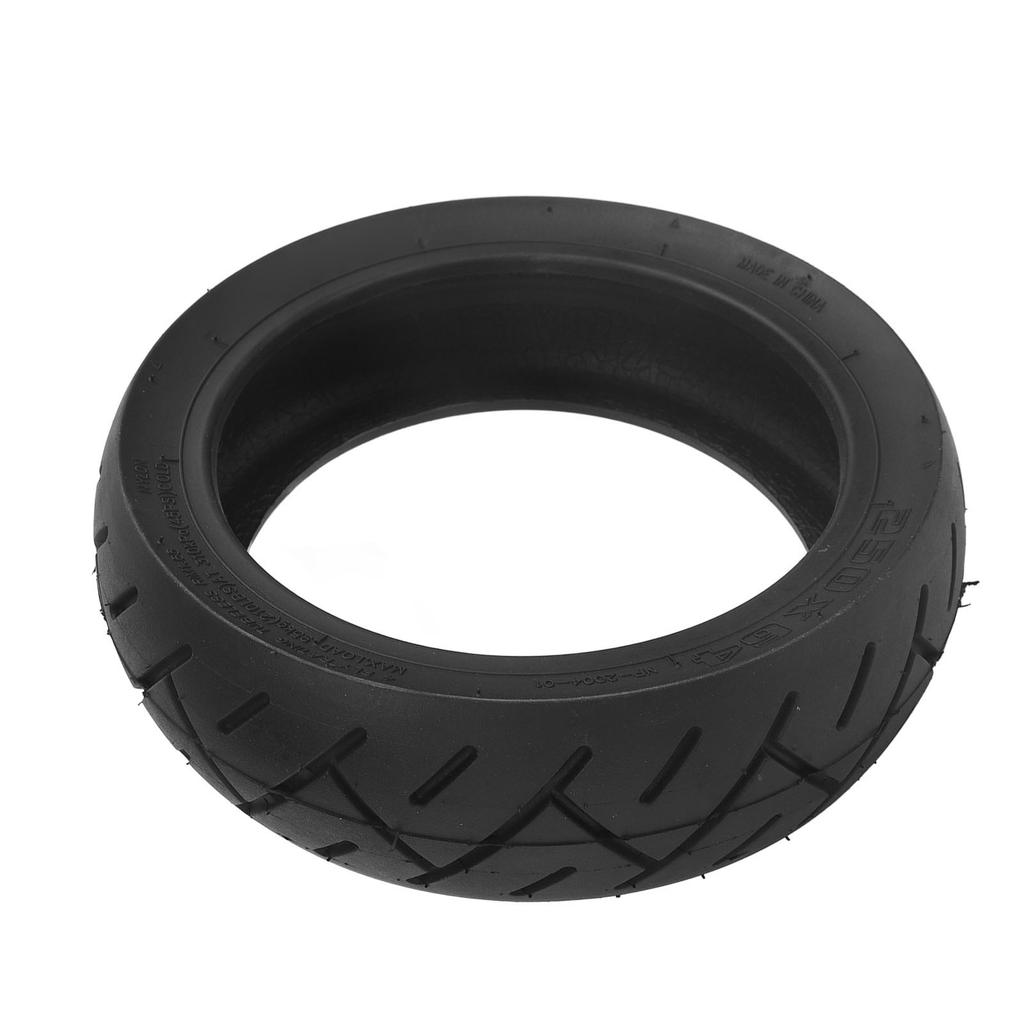 250x64 Electric Scooter Tire Anti Slip Shock Absorbing Rubber Honeycomb Scooter Vacuum Tire for