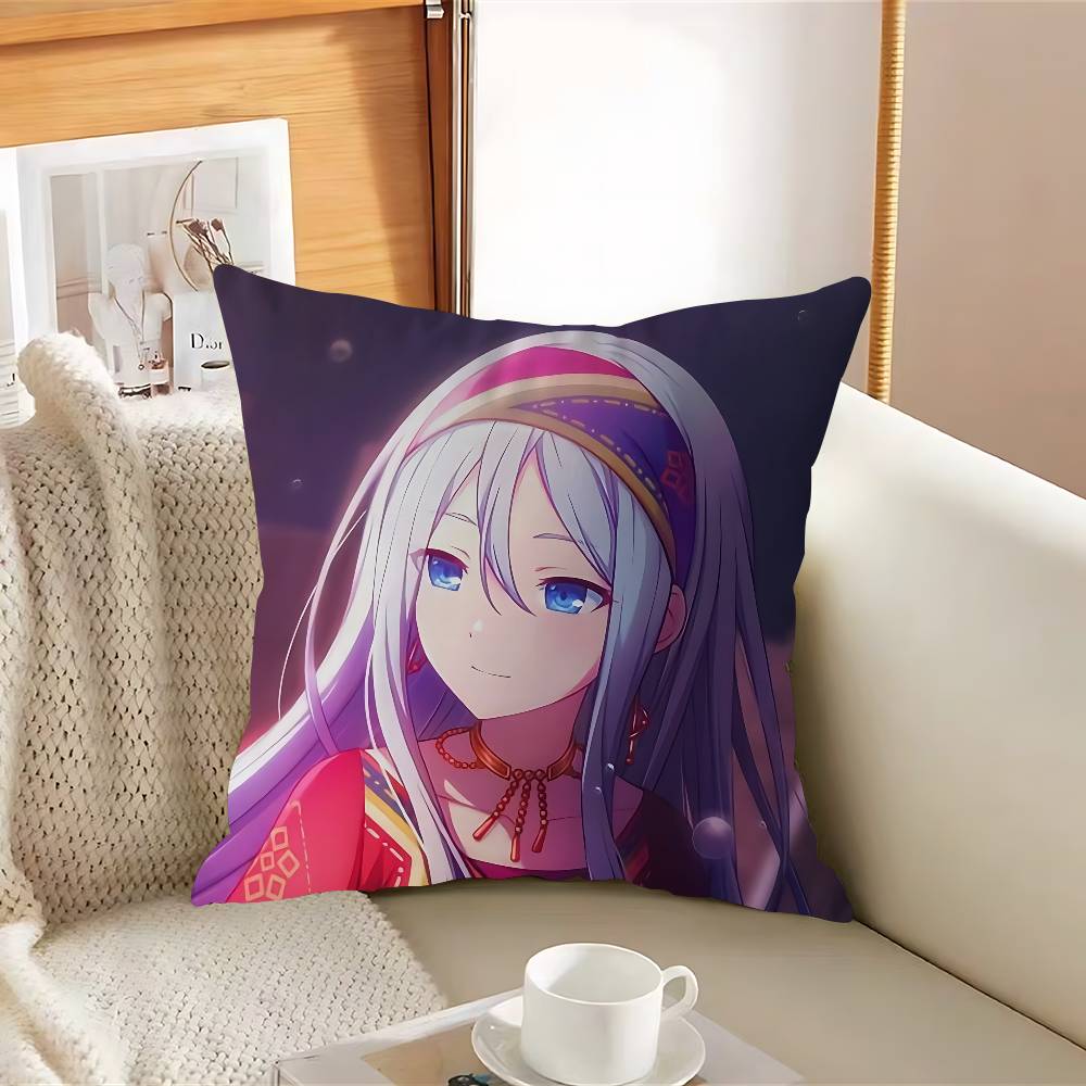 

Y-Yoisaki Мультяшная K-Kanade Наволочка Съемная Моющаяся Наволочка – Всесезонный Мягкий Лен 12x12Inch