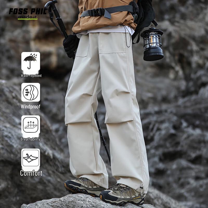 Foss Phil Men's Autumn/Winter Loose Straight Cargo Pants