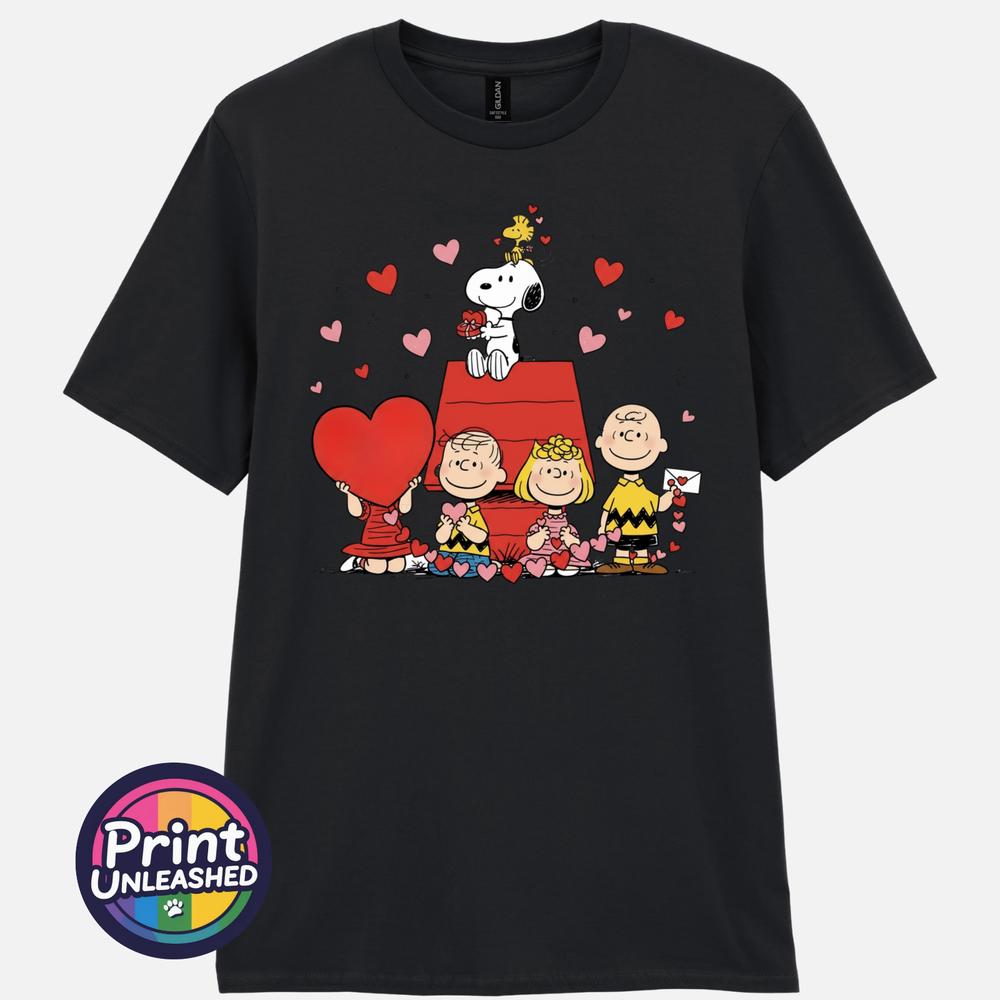 Fun Beagle Friends Graphic TShirt Adult Unisex Cute Tee S2XL Love Friendship