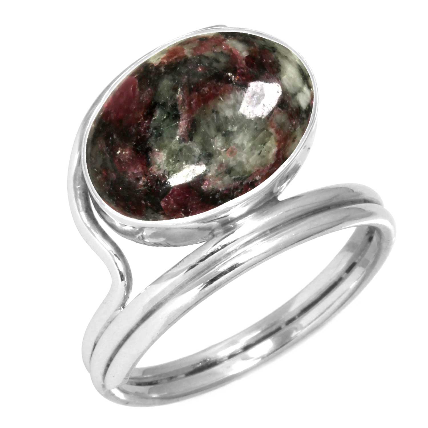 

Кольцо из стерлингового серебра 925 пробы Женское Драгоценный камень Ручная работа Ювелирное изделие Подарок на Хэллоуин Сумасшедший кружевной агат Далматин Дендрит Опал Эвдиалит Говлит К2 Яшма Костюм 9