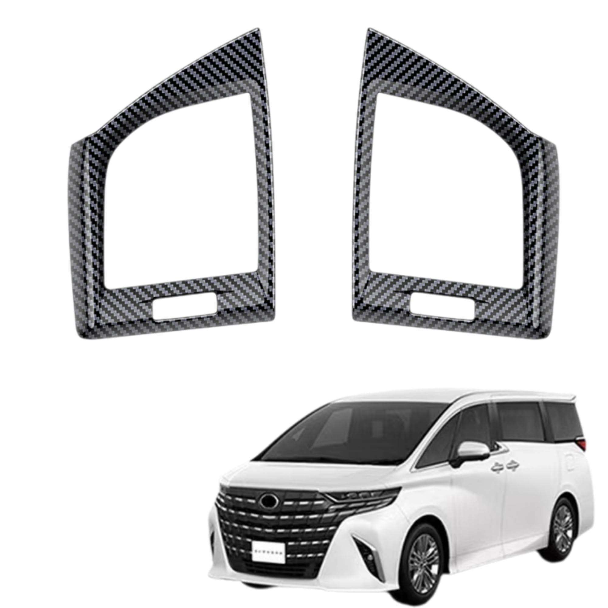 EopTatoo Compatible with New Alphard Vellfire 40 Series Exclusive Air Air conditioner left and right outlet panel cover