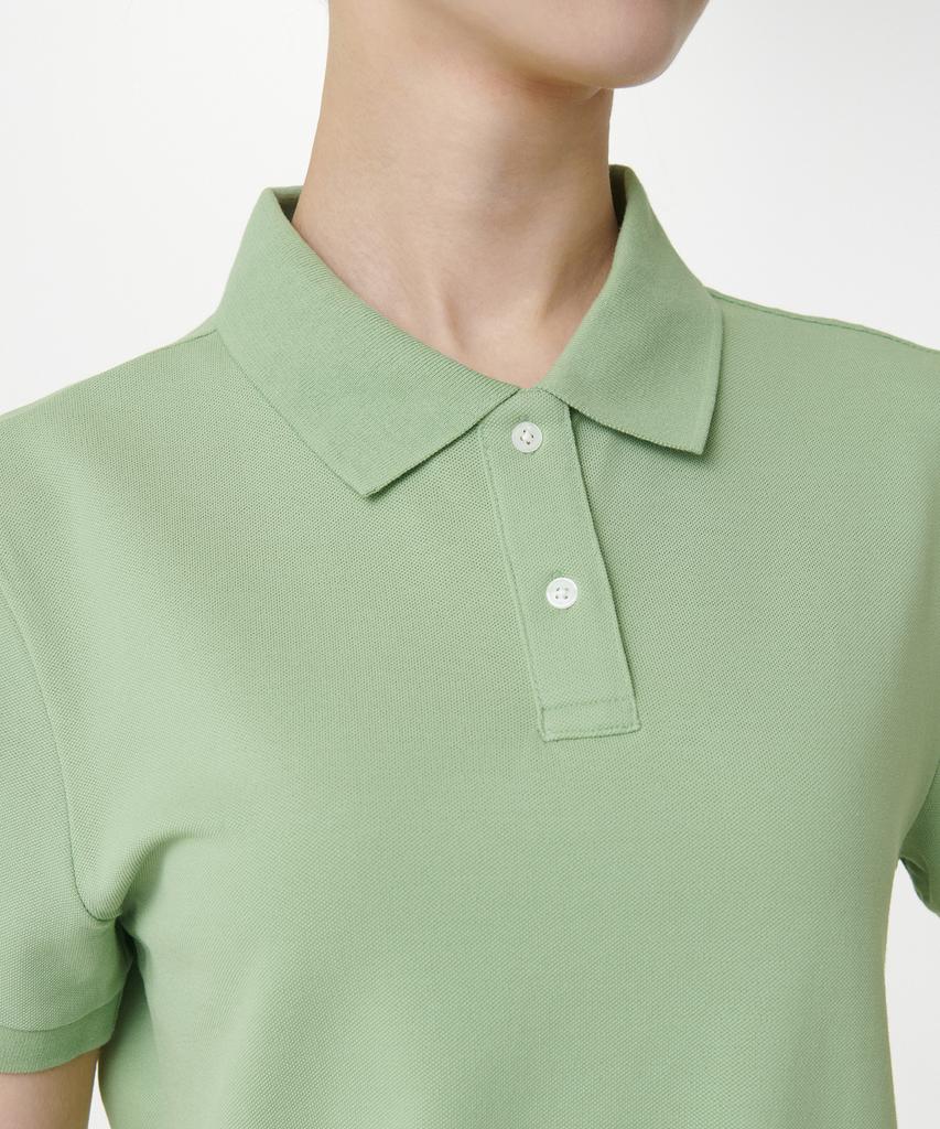 MUSINSA STANDARD WOMAN Women'S Pique Polo Shirt [Apple Mint]