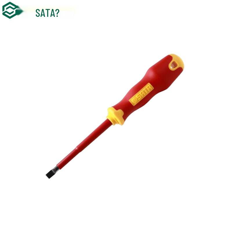 SATA T-Series Slotted Insulated Screwdriver