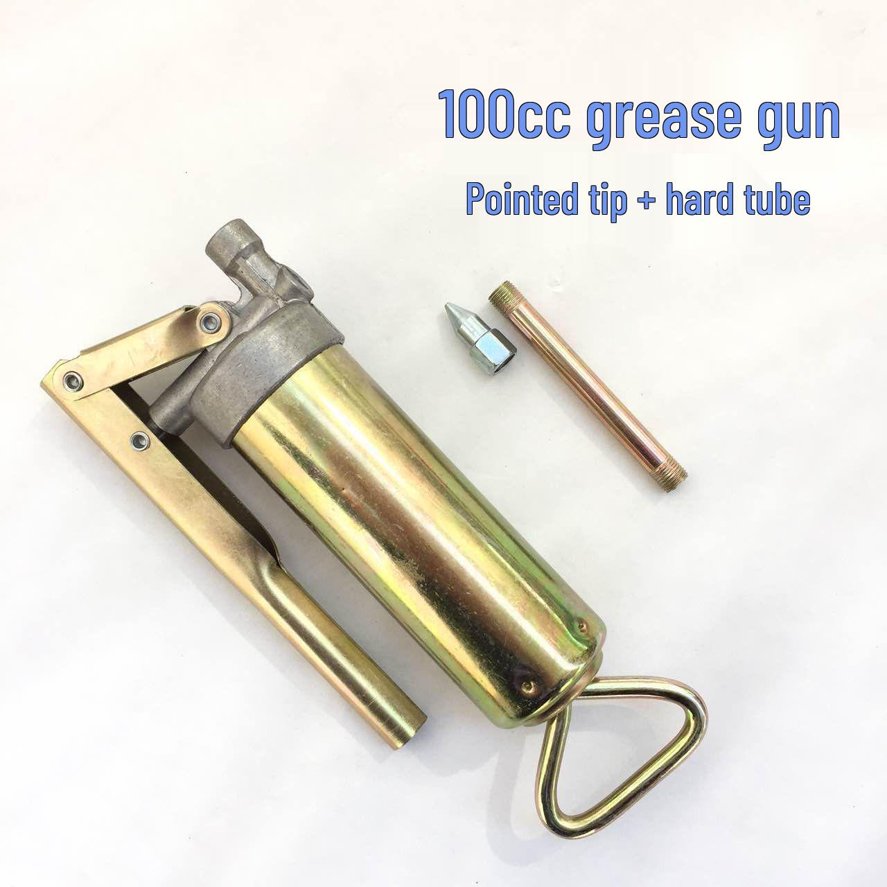 

Compact High-Pressure Manual Grease Gun - 100g/200cc for Household Lubrication