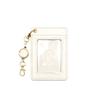 Retractable Work Badge Reel PU Leather Student Card Sleeve Compact ID Card Holder  Work Use