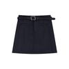 Preppy Sweetheart ~ A-line Suit Skirt for Women High-Waisted Grey Short Skirt Anti-Exposure Slimming Casual All-match Versatile Bodycon Skirt