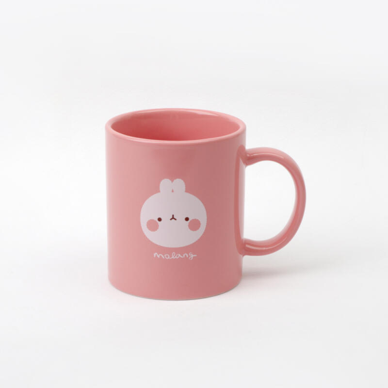 Soft pink mug