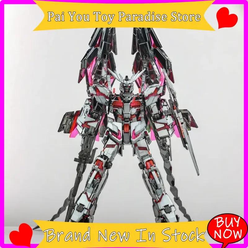 Sell Hg 1144 1Xd Unicorn Rx-0 Destory Model Electroplated Dark Steel Black Phoenix Assembly Model Kit Mech Action In Stock