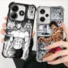 Baki the Grappler Anime Plating Phone Case For Xiaomi Redmi Note 14 15 Pro Plus 13 12 11 11S 11T 10 9S 9 5G Anti-Fall Airabag Co