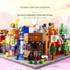 LEGO-Compatible Mini City Street View Building Toy for Kids