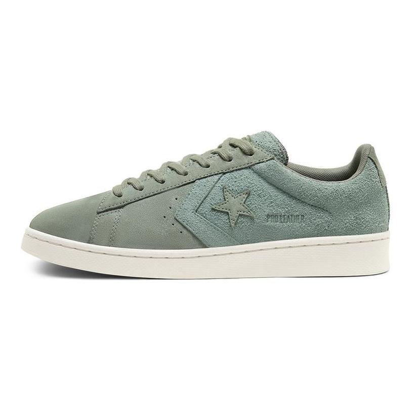 Converse Basse in Pelle Pro 'Tonalità Terra Scamosciato - Ninfea' 167889C