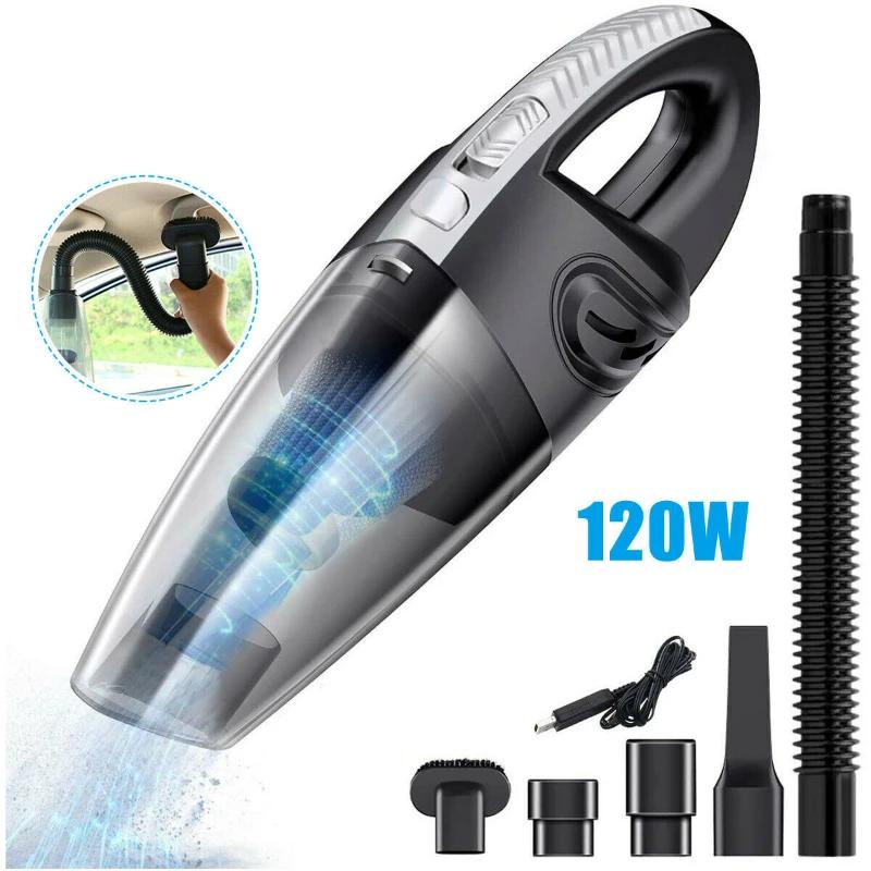 

Portable Wireless Vacuum Cleaner, Multi-function Car And Home Dual-use, Usb Charging, Long Battery Life чёрный