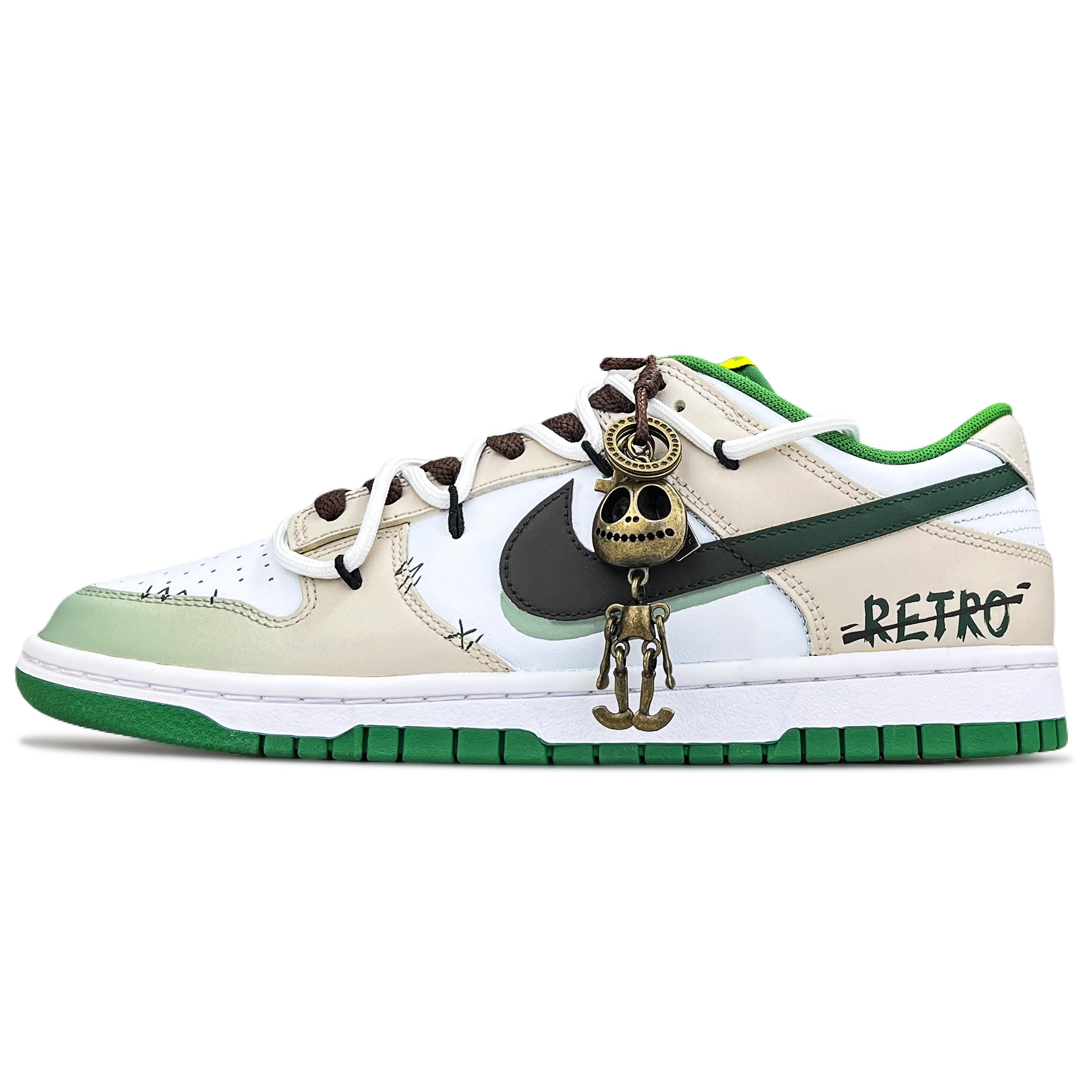 

Nike Dunk Skateboard Shoes Men s Low top Green/Brown/White DV0833-300(Team237-) 42.5