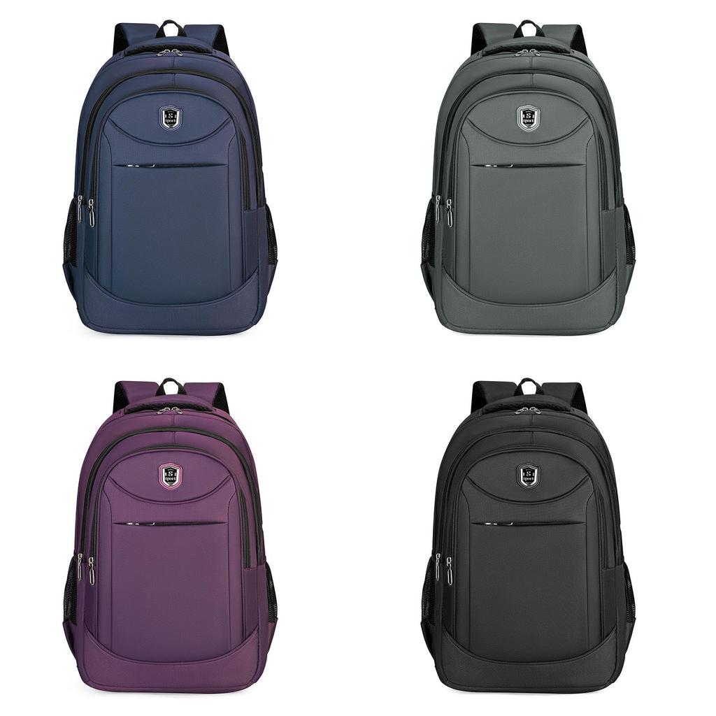 Oxford Cloth Travel Backpack With Breathable Straps For Students And Commuters