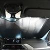 Truck Windshield Sun Shade Truck Front Window Sunshade Foldable Truck Sun Shade for Windshield Sun and UV Protection Suction Cup