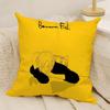 Anime Love Banana Fish Pillow Case Natural Linen Double-Sided Printing Sofa Home Decor Cushion Cover