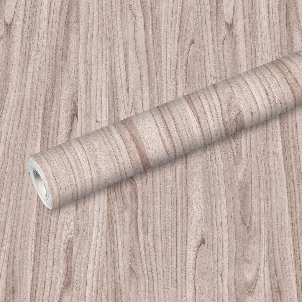 Nordic Natural Wood Grain Wallpaper - Self-Adhesive PVC Wall Stickers - Waterproof Seamless Splicing Mural for Kitchen Bathroom Home Renovation