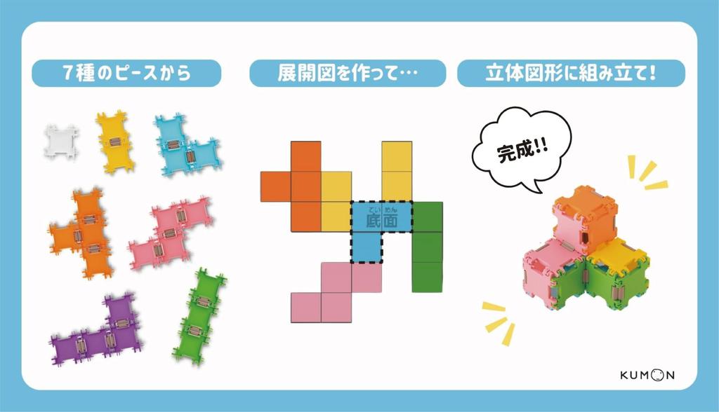 Kumon Publishing (KUMON PUBLISHING) Unfolding Diagram Puzzle TP-10 Educational Toy for Ages 6 and Up