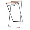 Iron Trash Bag Holder Outdoor Leaf Bag Stand Foldable Trash Stand Holder for Camping