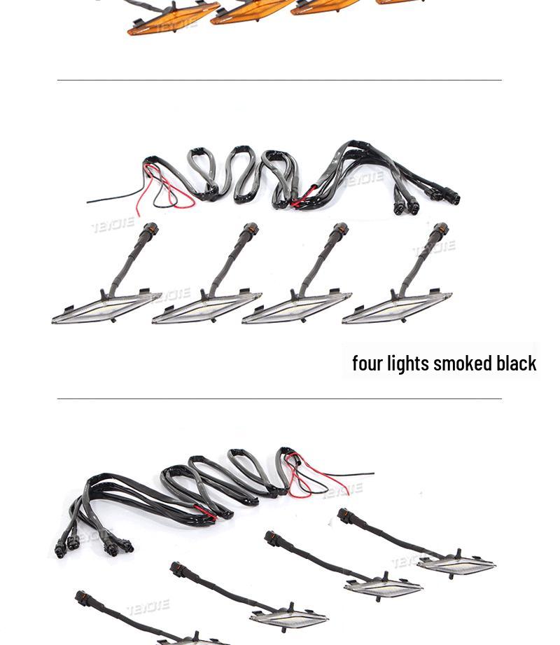 4Runner Center Grille Yellow Lights (2016-2022 Models)