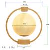 Maglev Moon Light Rotatable with Bluetooth Speaker Remote Control DC Powered Floating Moon Light for Bedside and Music Playing