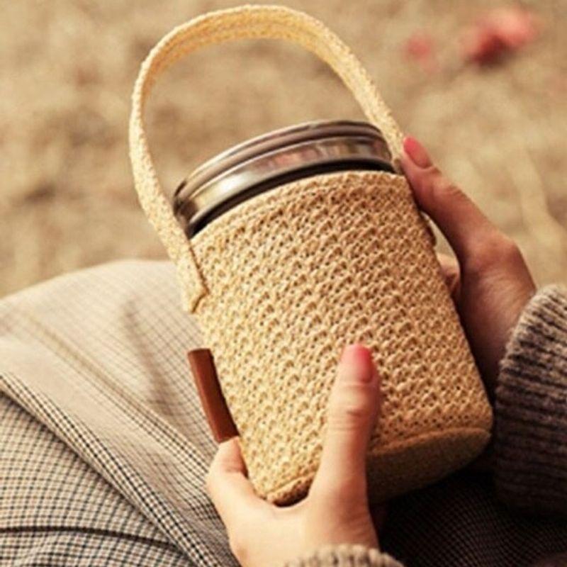 MOSH Moshu Rattan Tumbler Cover for Moshu Foodza