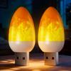 Gifts USB Candle Lamp Portable Bedroom Decoration LED Ambient Light Camping Lighting Dynamic Flame Lamp