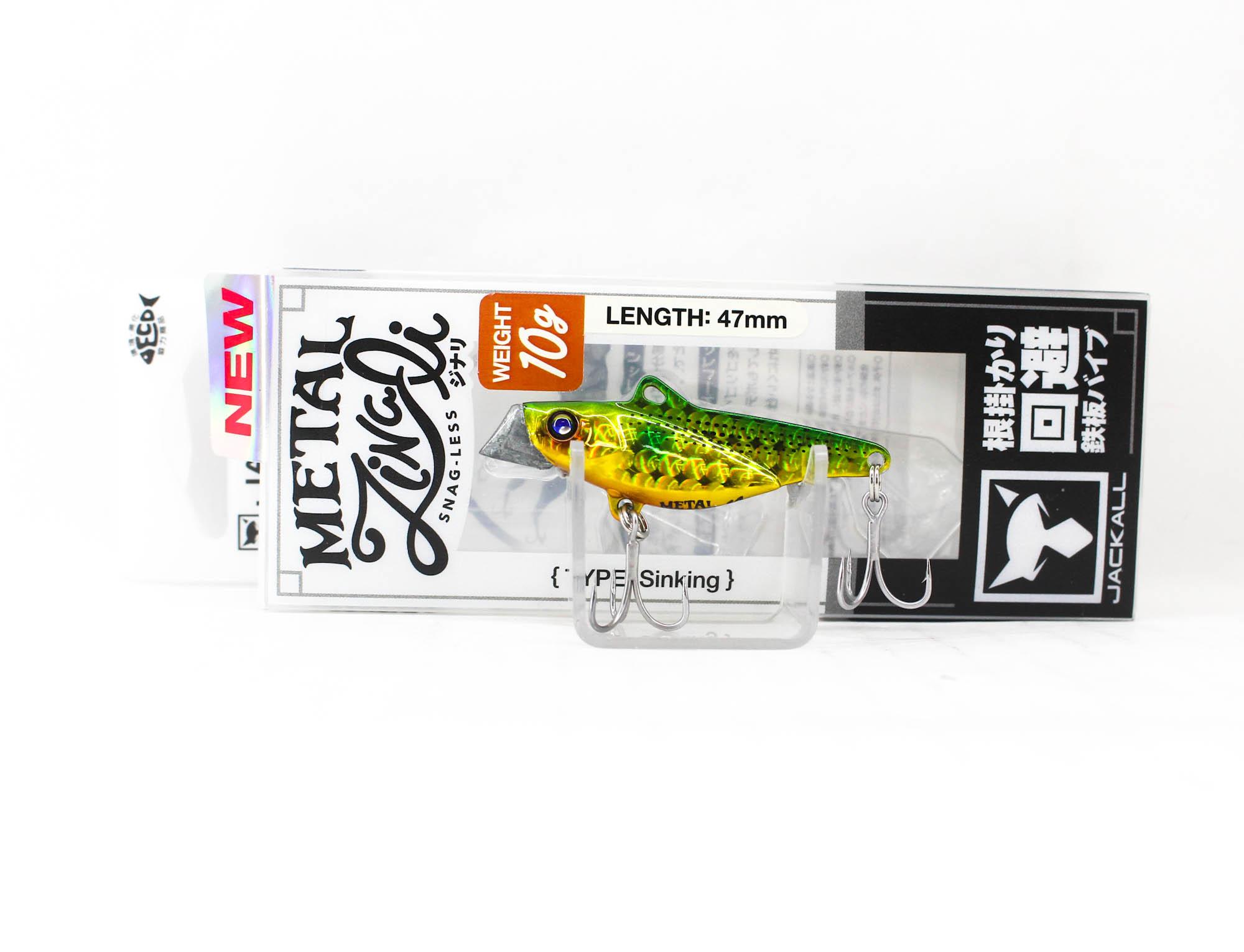 

Jackall Zinali 47мм 10 грамм Тонущая приманка Зеленое золото (5240)