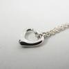 [Used] TIFFANY/Tiffany 925 Open Heart Pendant/Necklace/g464-54