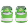 Supreme X Nike Dunk Low OG SB QS Mean Green Unisex Sneakers White Metallic-Gold DH3228-101